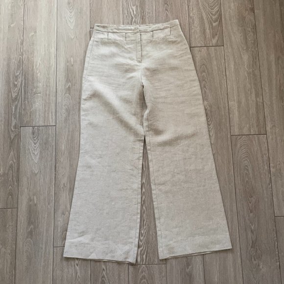 Ou Empereur Ou Rien Pants - Ou Empereur Ou Rien Montreal | High Rise Wide Leg Linen Pants